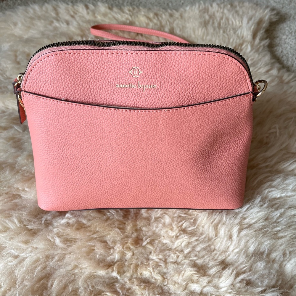 Nanette Lepore Crossbody purse bag! Light Pink
